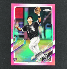 2021 Topps Chrome #79 Nick Madrigal Pink Rookie White Sox